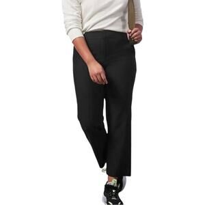 Athleta Stellar Straight Crop Pant in Black Sz 6 Stretchy Comfy Everyday Office